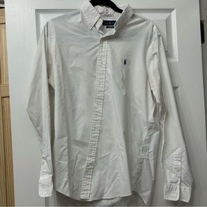Men’s white button down | Ralph Lauren